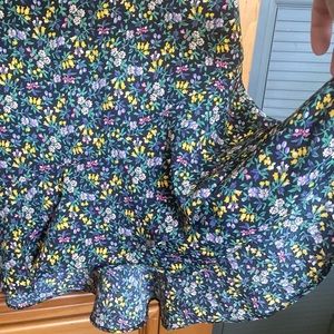 LOFT NWT floral skirt